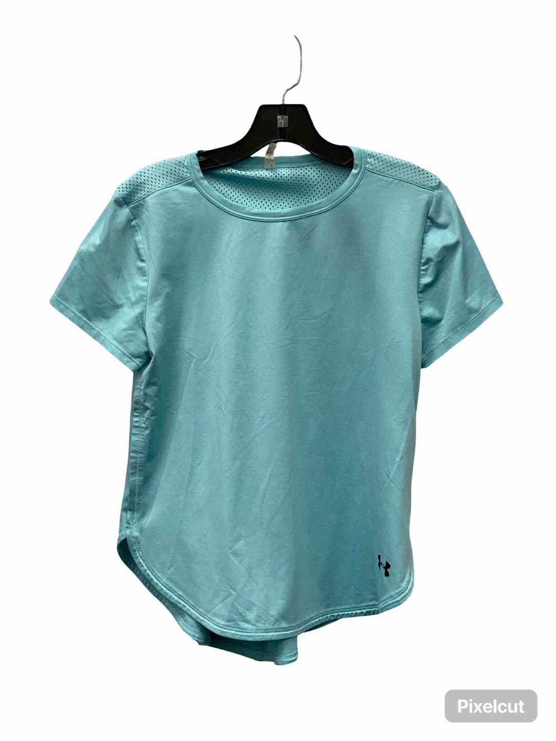 Under Armour Size M Blue Athletic Short Sleeve