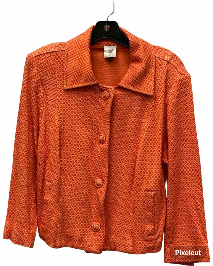 Cabi Size L Orange Coat(short)