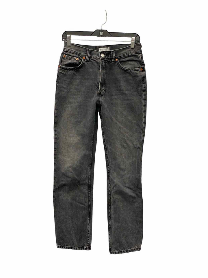 ZARA Size 6 Grey Jeans