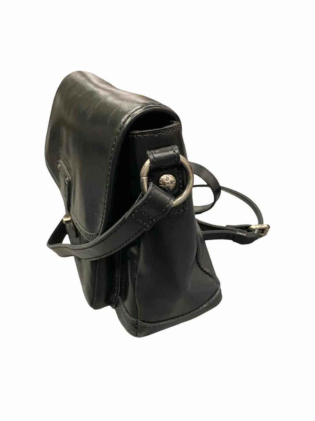 Patricia Nash Black Jackson Turnlock Crossbody Purse