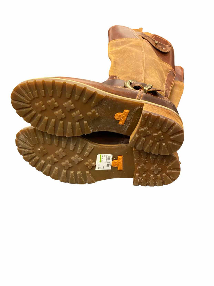 Timberland Shoe Size 7.5 Brown Leather Bethel Heights Boots(knee)