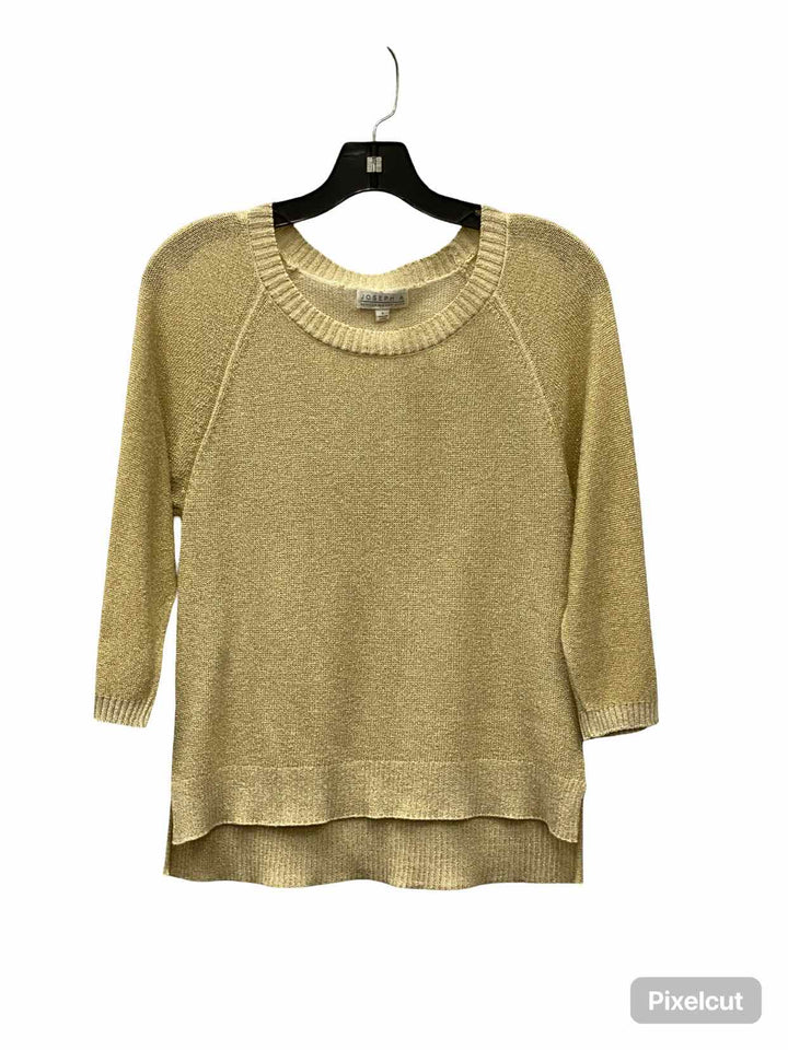 Joseph A Size S Yellow Sweater
