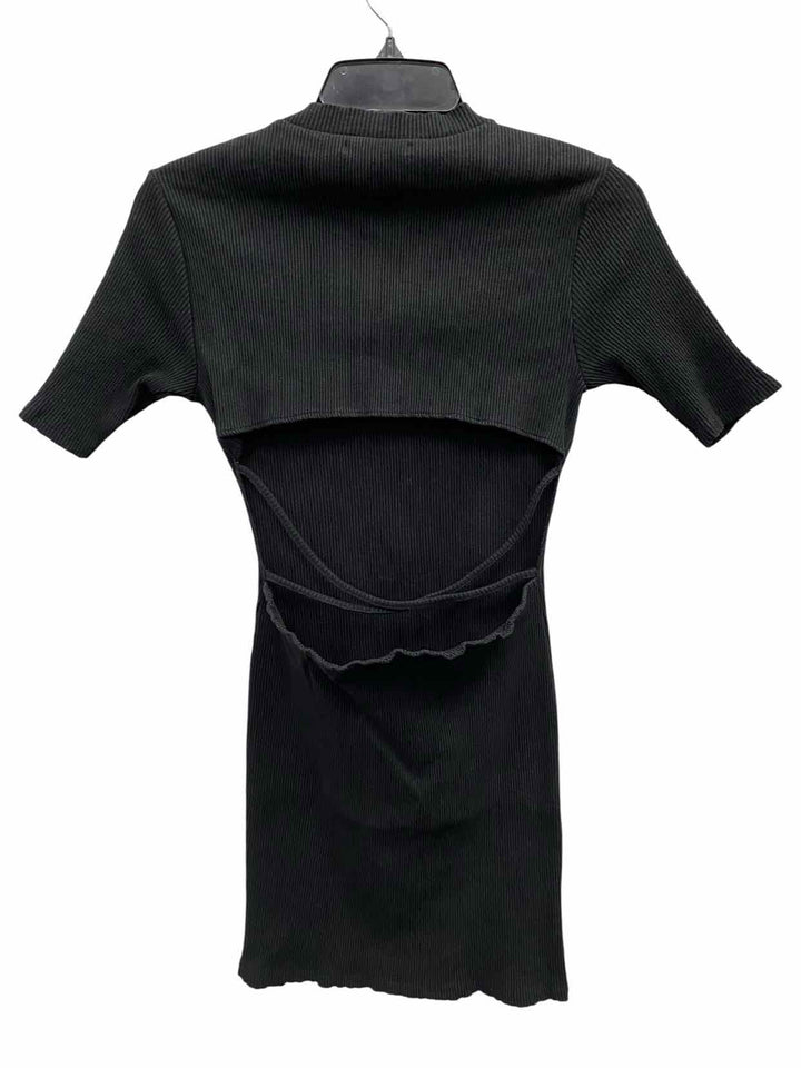 PUll & Bear Size S/M Black Dress