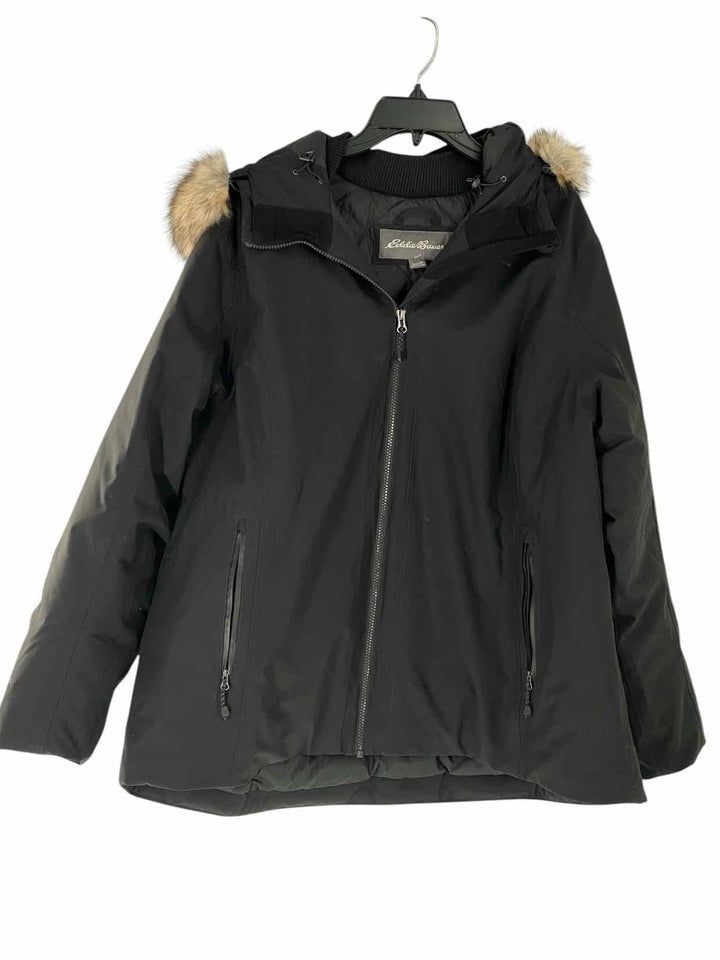 Eddie Bauer Size 2X Black Coat(short)