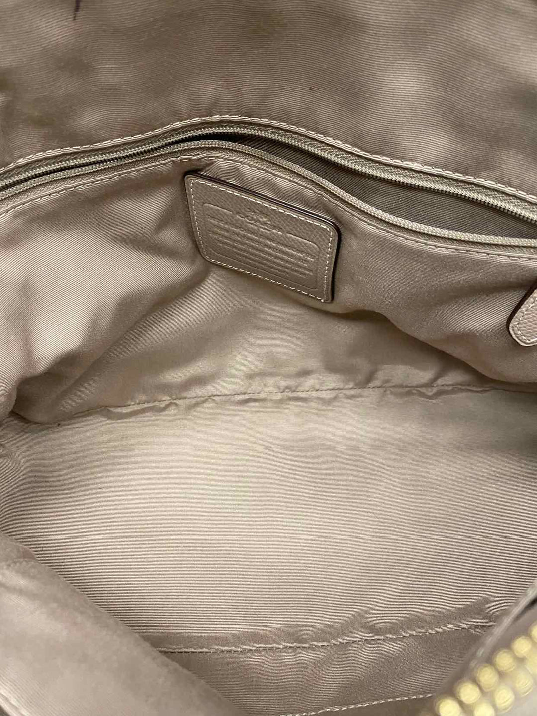 COACH Beige F33909 Purse