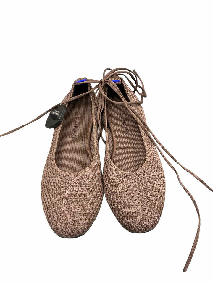 Rothy's Shoe Size 10 Brown The Square Wrap Flats