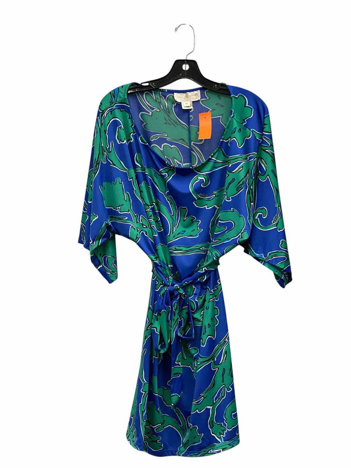 Julie Brown Size M Blue Green Dress