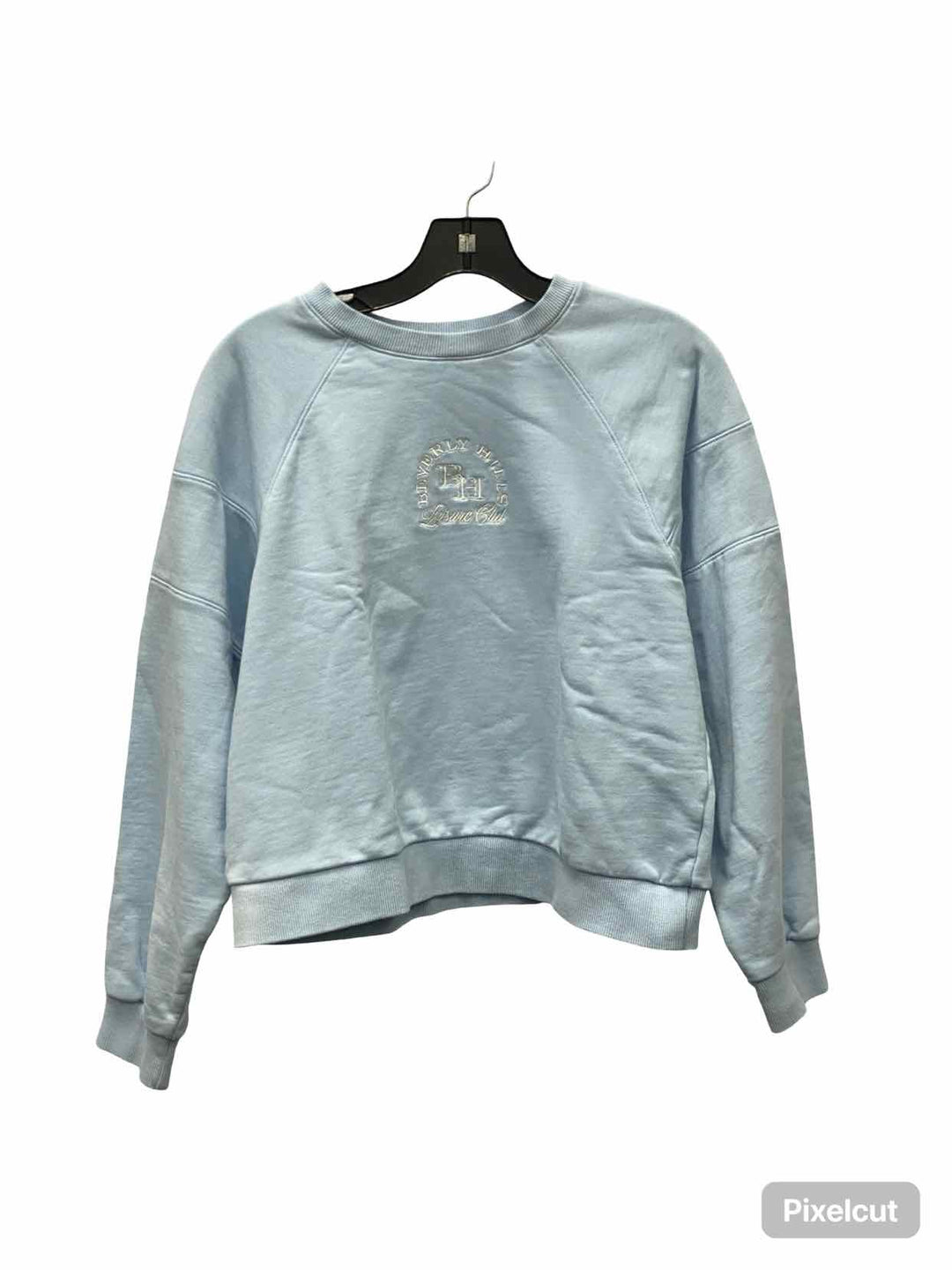 Unknown Brand Size M/L Blue Print Sweatshirt