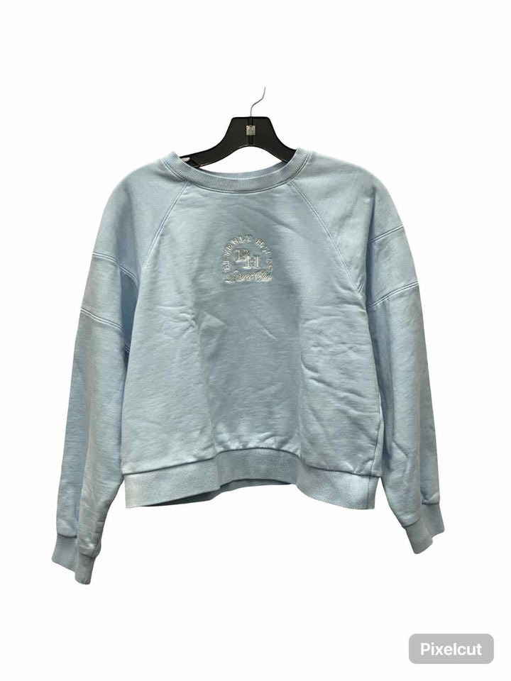 Unknown Brand Size M/L Blue Print Sweatshirt