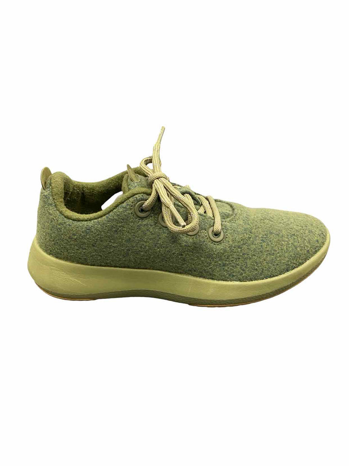 Allbirds Shoe Size 8 Green Wool Mizzle Sneakers