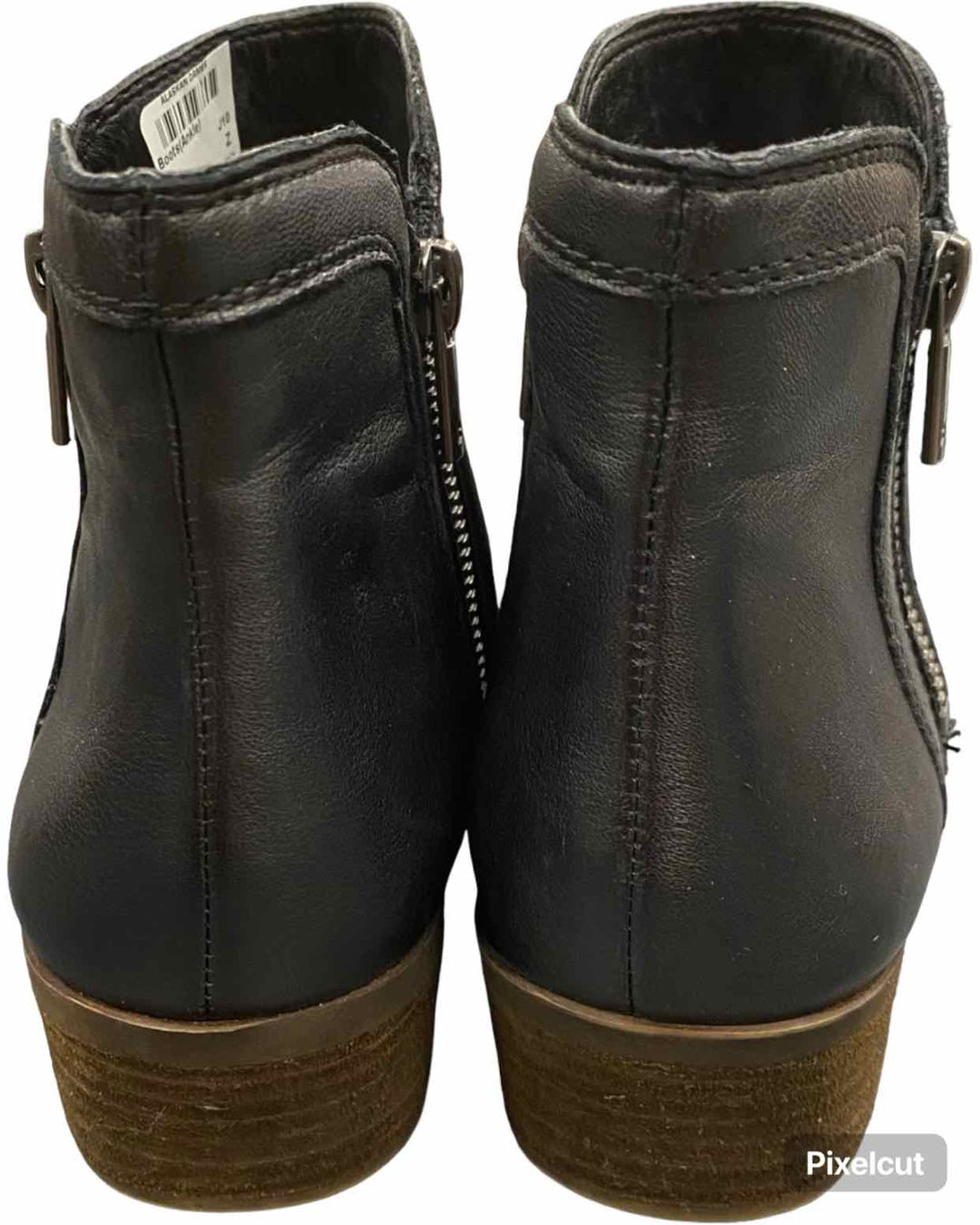 Lucky Brand Shoe Size 9 Black Leather Basel Boots(Ankle)