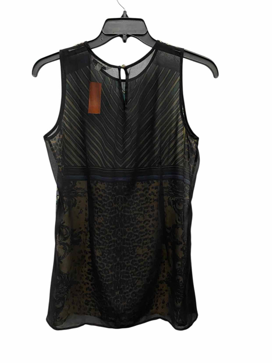 Cabi Size M Black Multi Tank Top