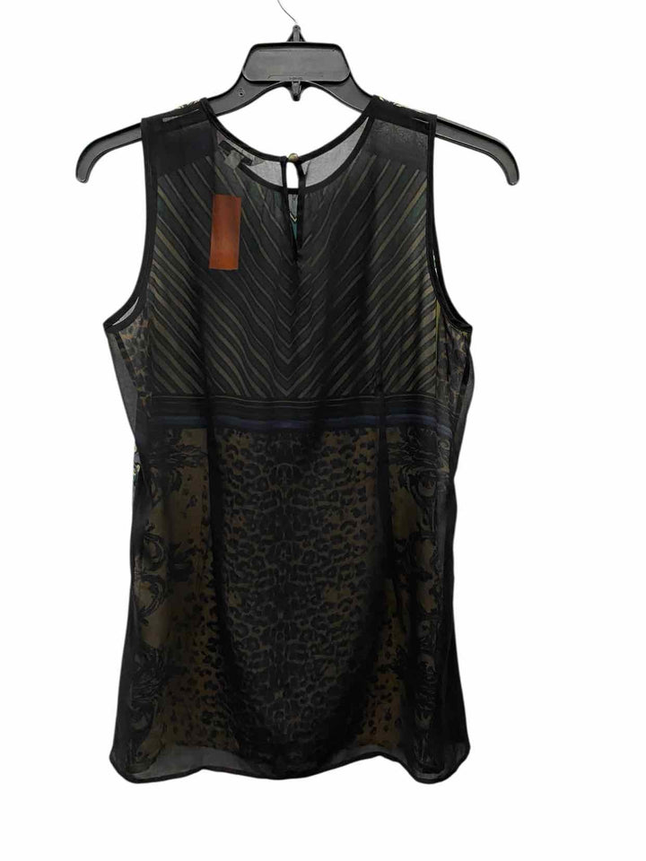 Cabi Size M Black Multi Tank Top