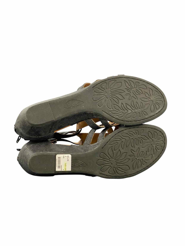 BOC Shoe Size 9 Black Manmade Sandals