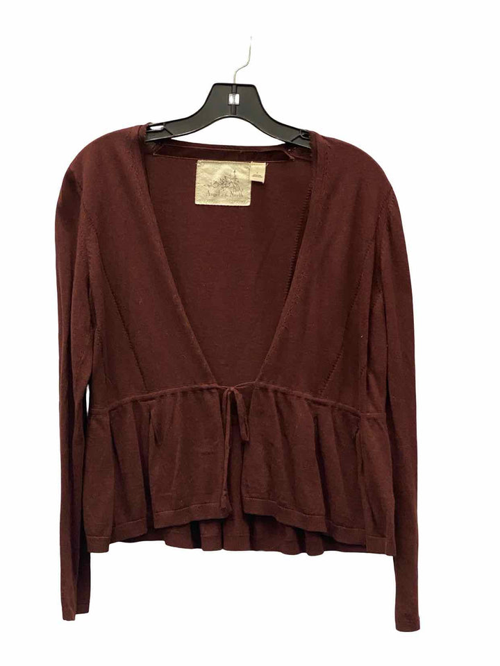 Angel of the North Size L Burgundy Sweater
