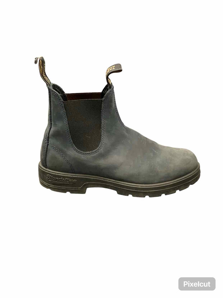 Blundstone Shoe Size 7 Blue Leather Classic Chelsea Boots(Ankle)