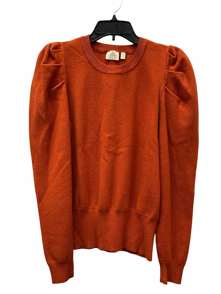 Cyrus Size M Orange Sweater