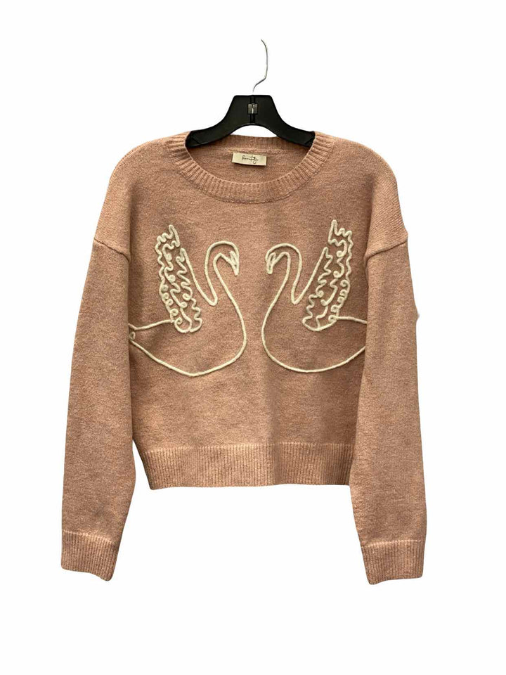 Heritage Size S/M Pink Sweater