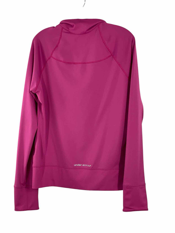 Under Armour Size L Pink Athletic Jacket