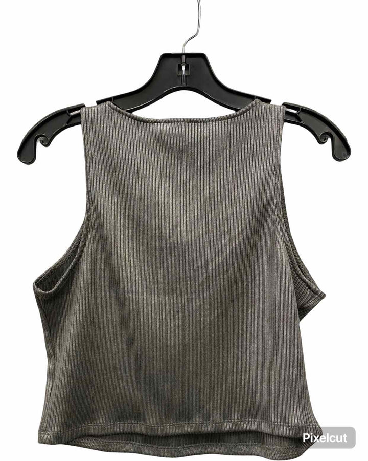 Future Collective Size M Silver Tank Top