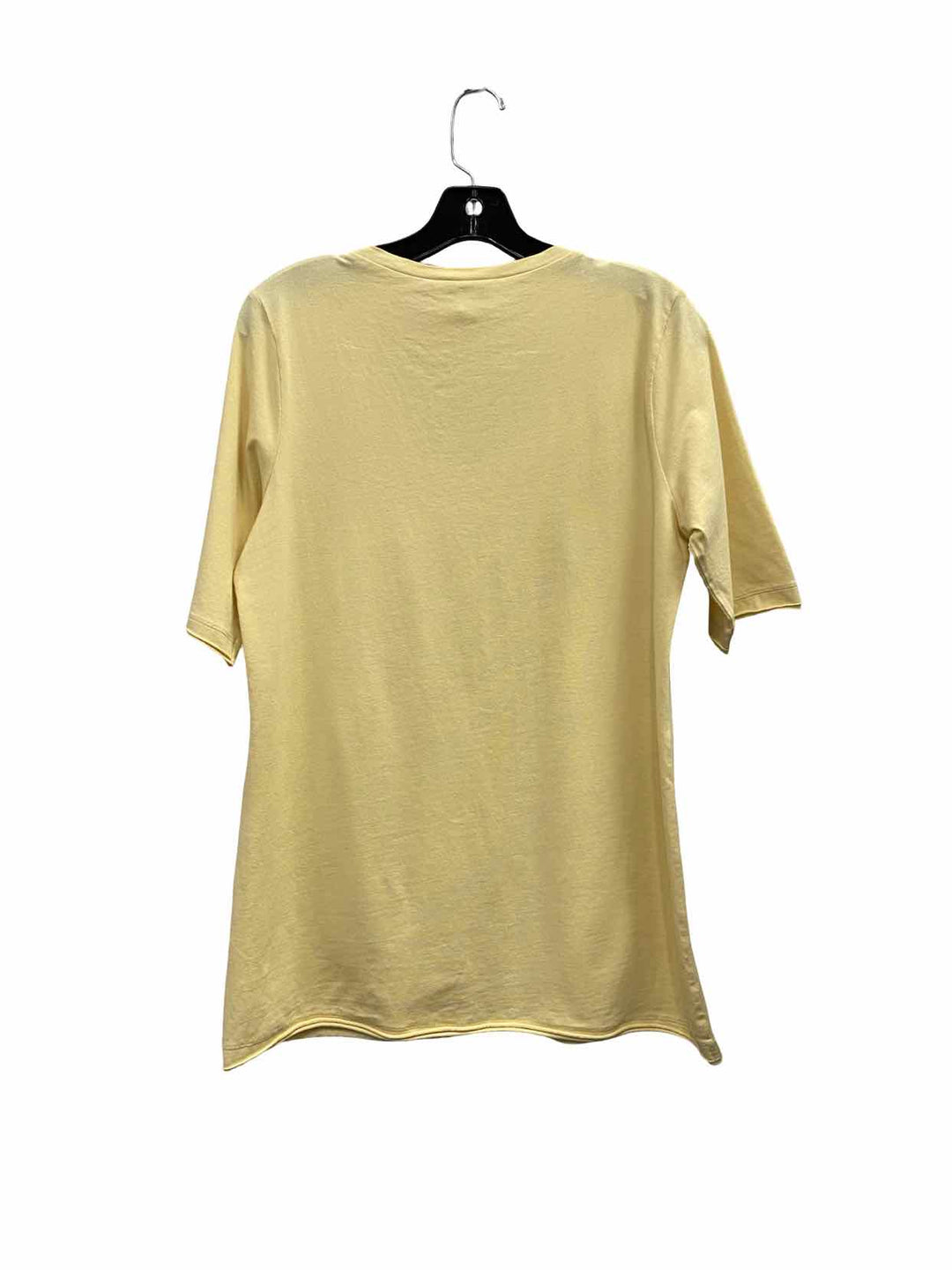 Cabi Size M Yellow Short Sleeve Shirts