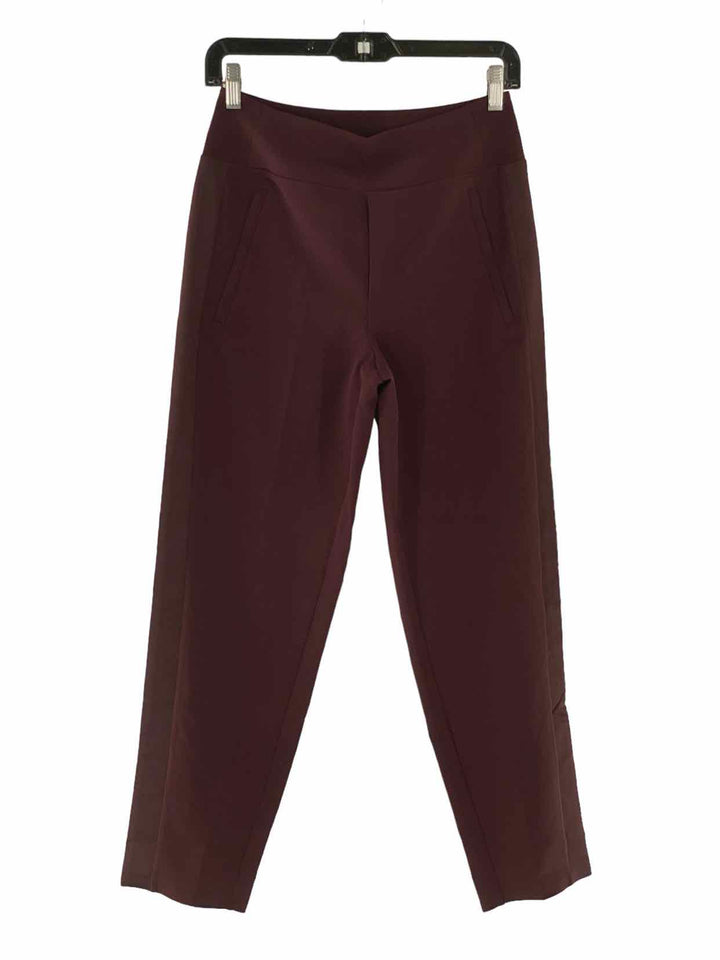 Athleta Size 2 Burgundy Athletic Pants