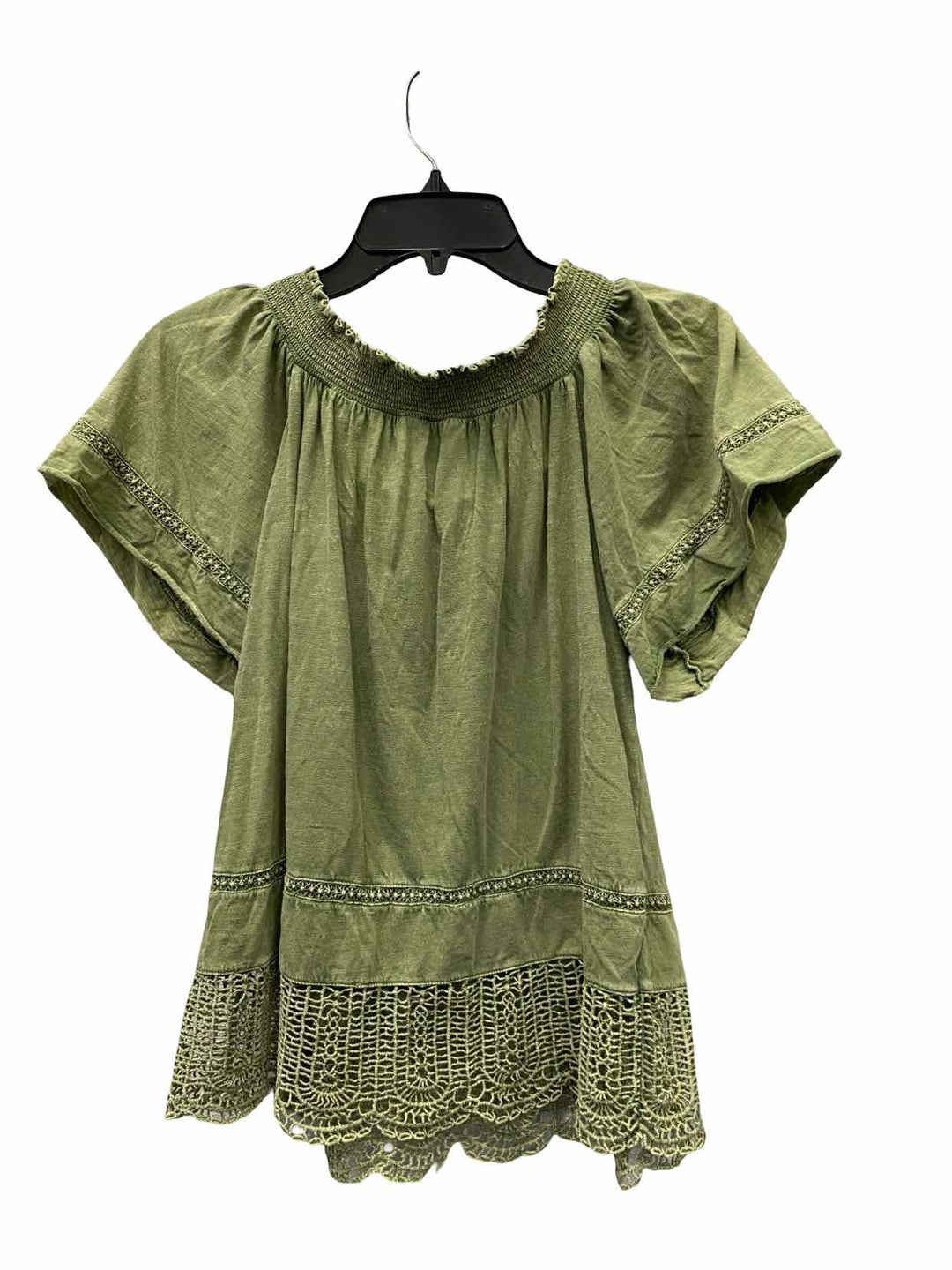 Sundance Size S Green Short Sleeve Shirts
