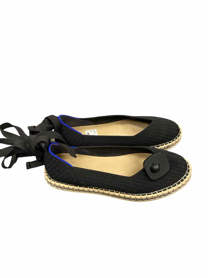 Rothy's Shoe Size 9.5 Black The D'Orsay Espadrille Flats