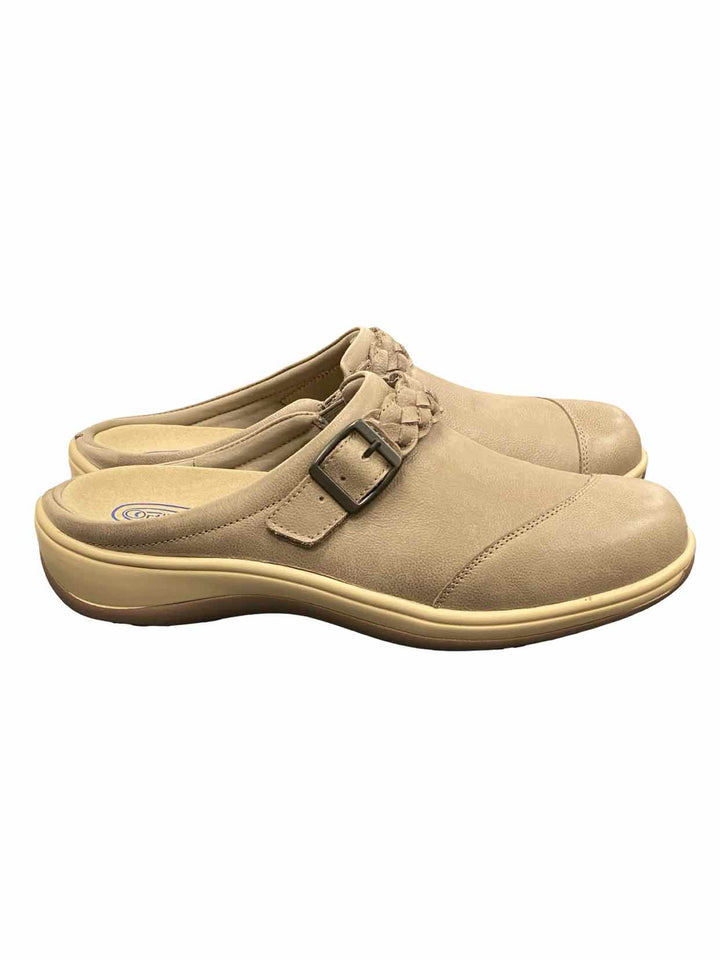 Orthofeet Shoe Size 11 Taupe Clogs
