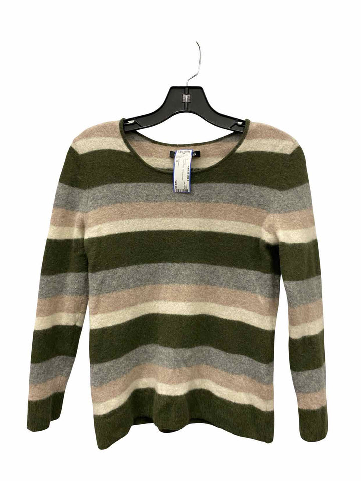 41 Hawthorn Size M Beige Green 100% cashmere Sweater