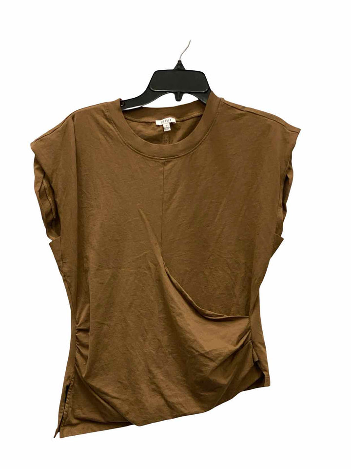 Pistola Size L Brown Short Sleeve Shirts