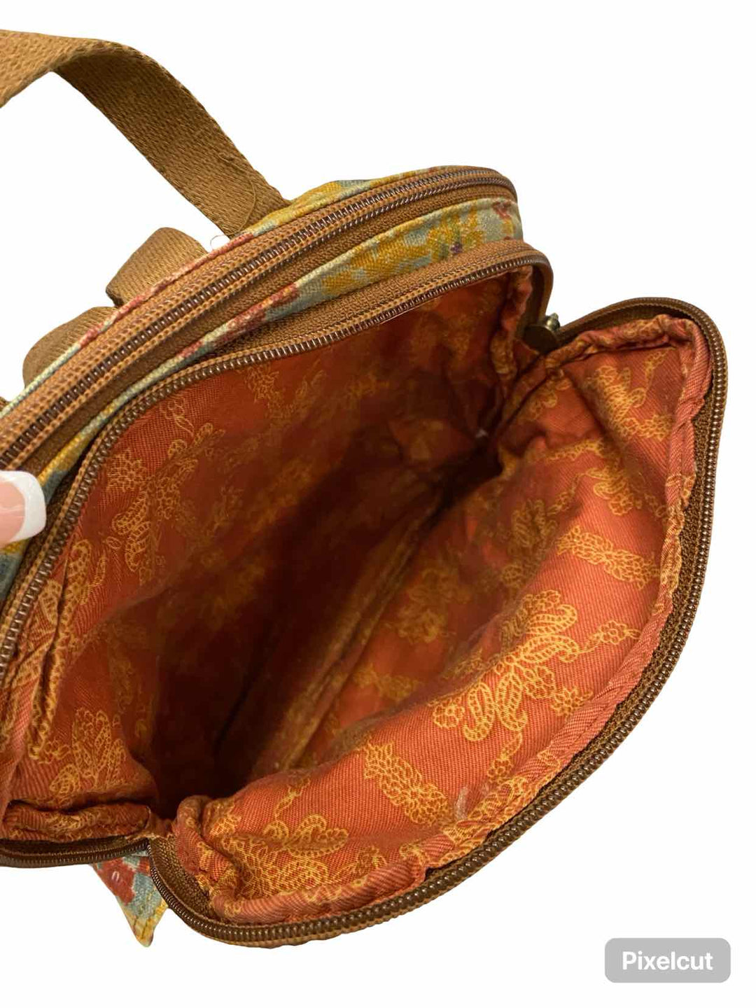 Fossil Multi-Color Floral BackPack