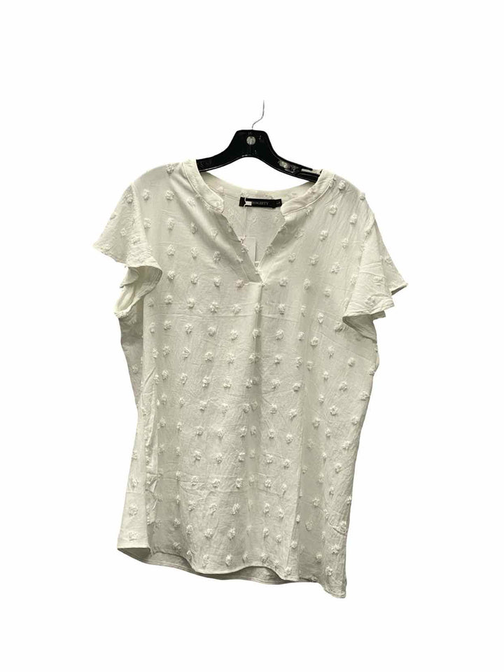 Merokeety Size L White Long Sleeve Shirts