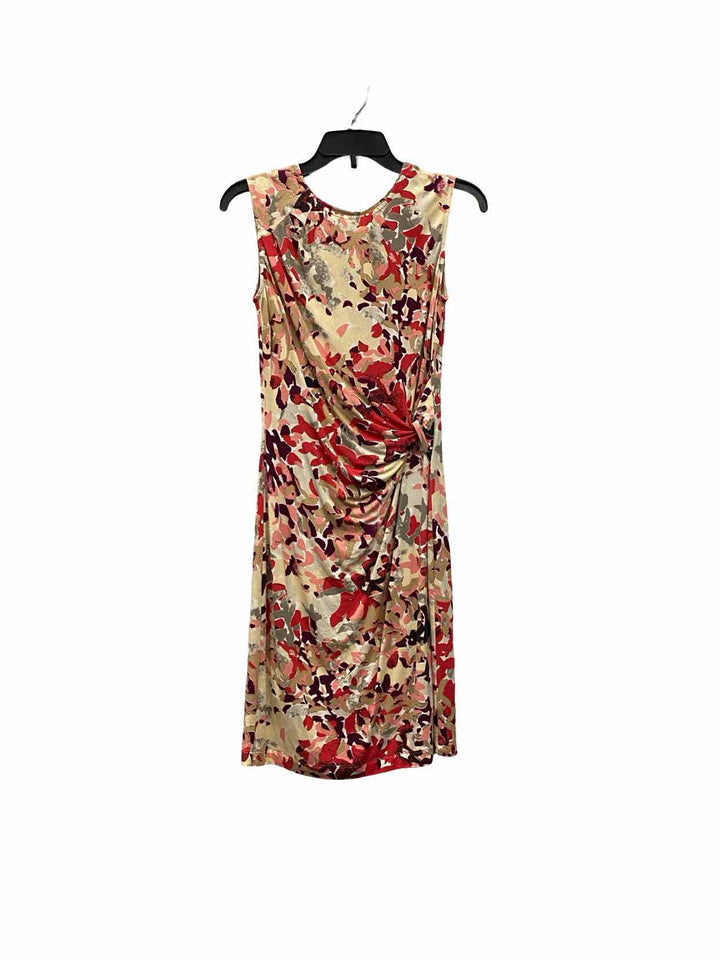 Unknown Brand Size S Red Pink Floral Dress