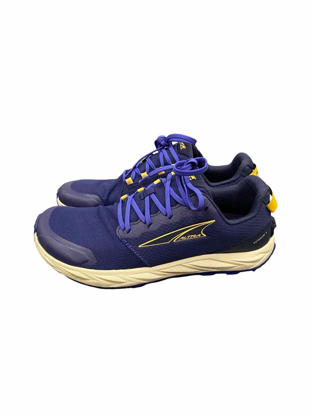Altra Shoe Size 10.5 Navy Yellow Superior 6 Sneakers