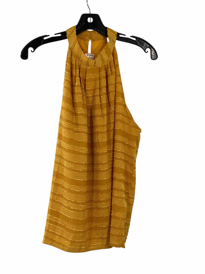 Unknown Brand Size M Yellow Tank Top