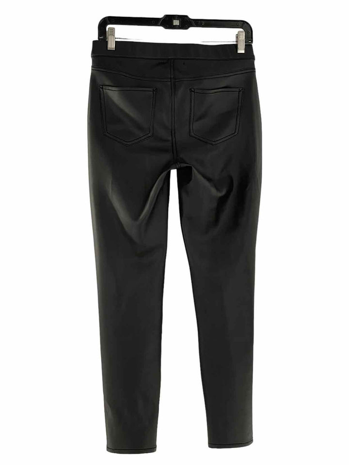 Bar III Size M Black Faux Leather Pants