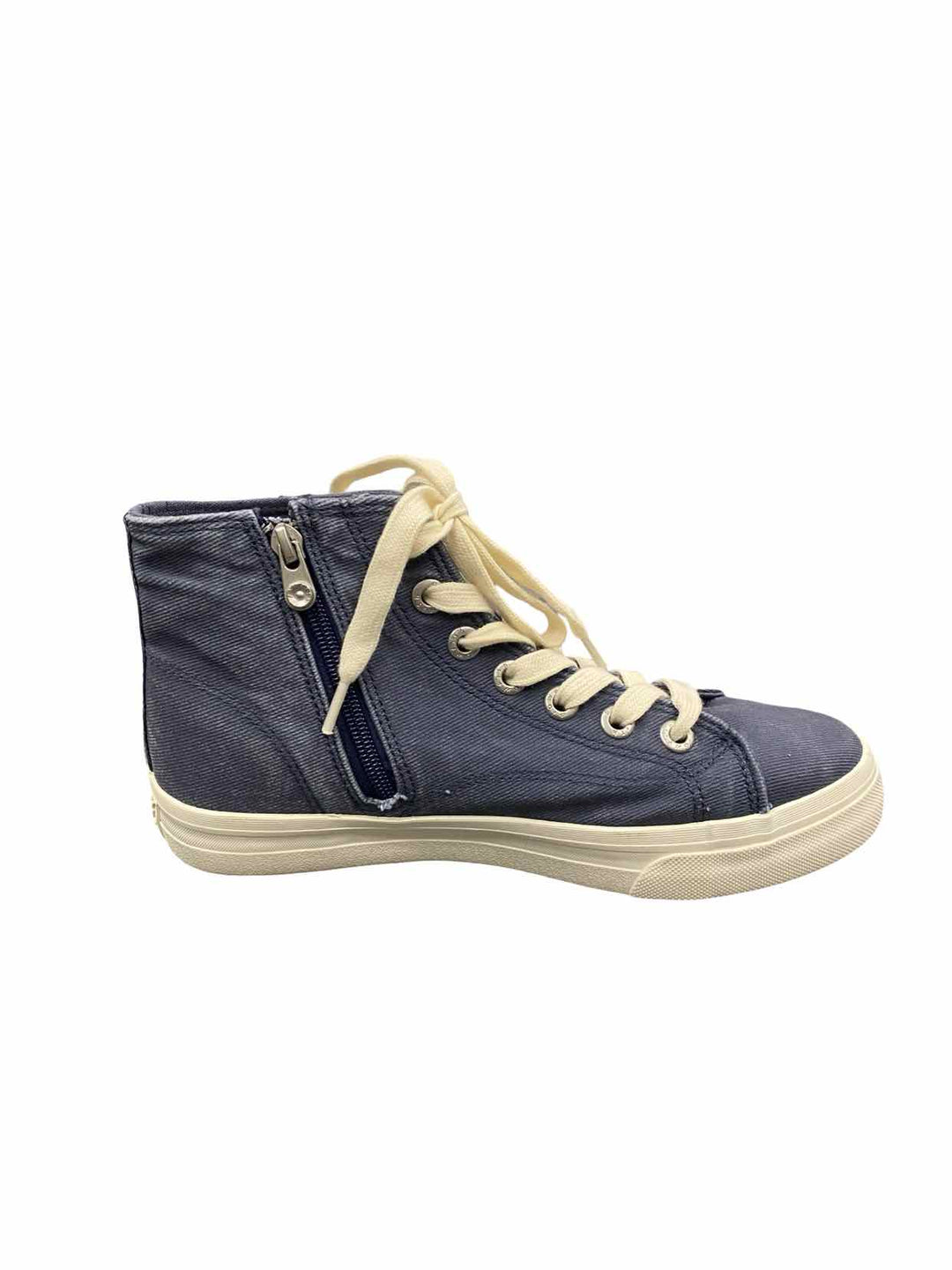 Blowfish Shoe Size 8 Blue Embroidered Sneakers