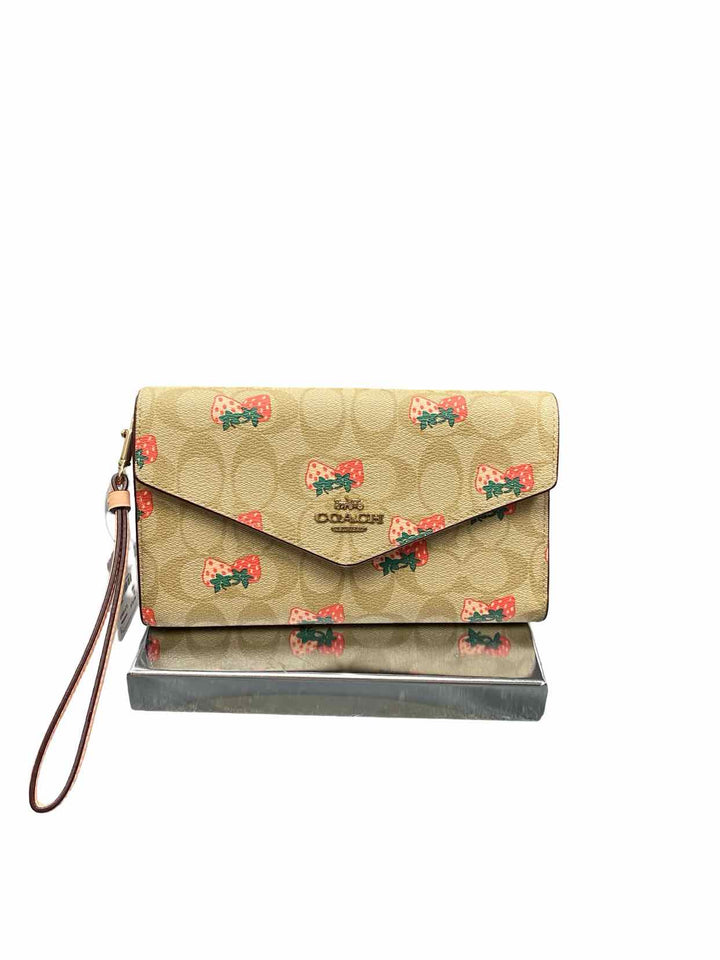 COACH Khaki/Multi CB609 Wallet
