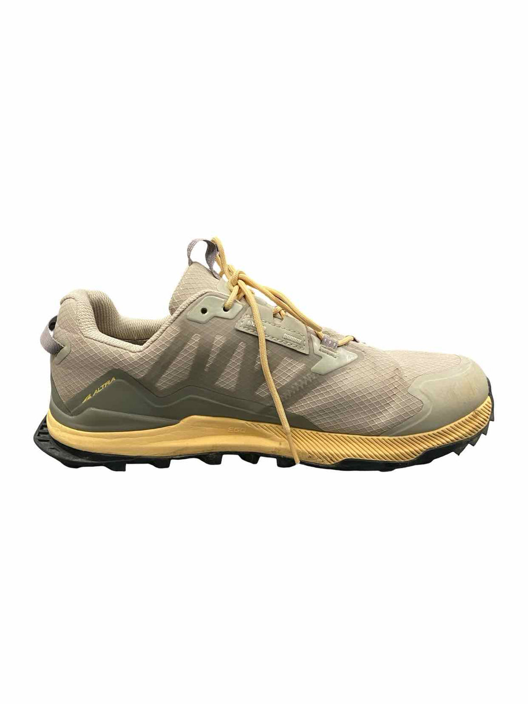Altra Shoe Size 11 Grey Yellow Lone Peak All-Wthr Low 2 Sneakers
