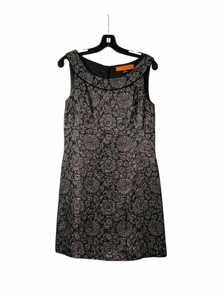 Cynthia Steffe Size S Black Silver Dress