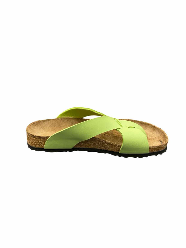 Birkenstock Shoe Size 39 Green Leather Sandals