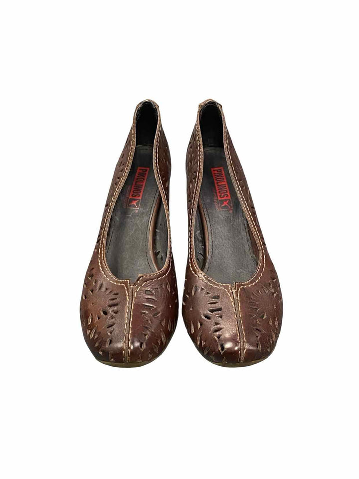Pikolinos Shoe Size 39 Brown Leather Heels