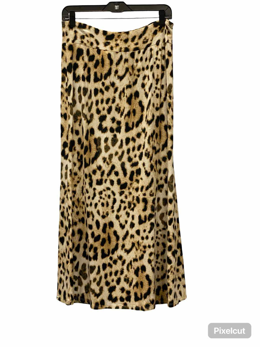 Karen Kane Size M Brown Animal Skirt