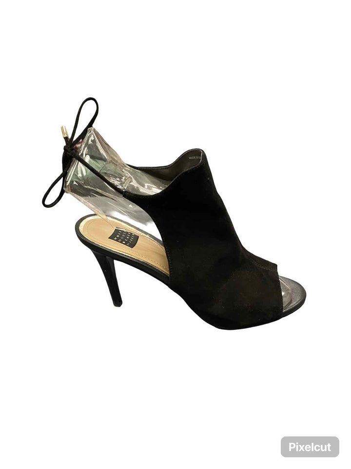 White House Black Market Shoe Size 7 Black Suede Heels