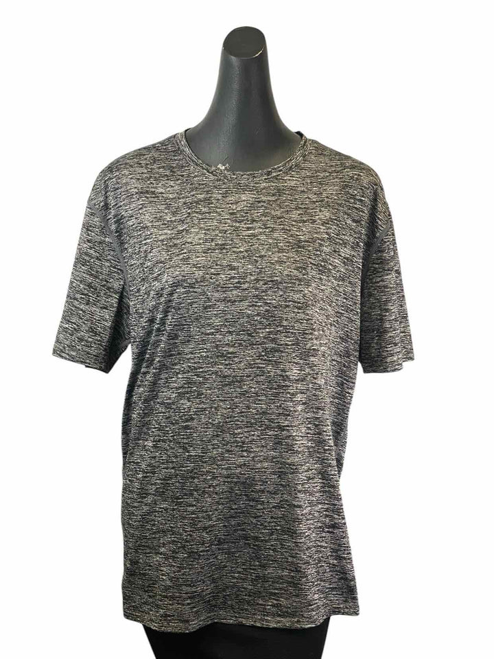 Unknown Brand Size XL Grey Black Athletic Short Sleeve