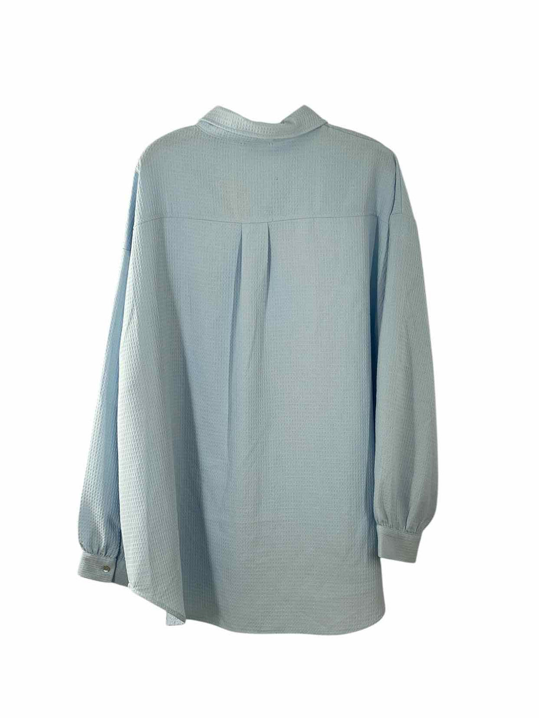Entro Size 2X Blue Long Sleeve Shirts
