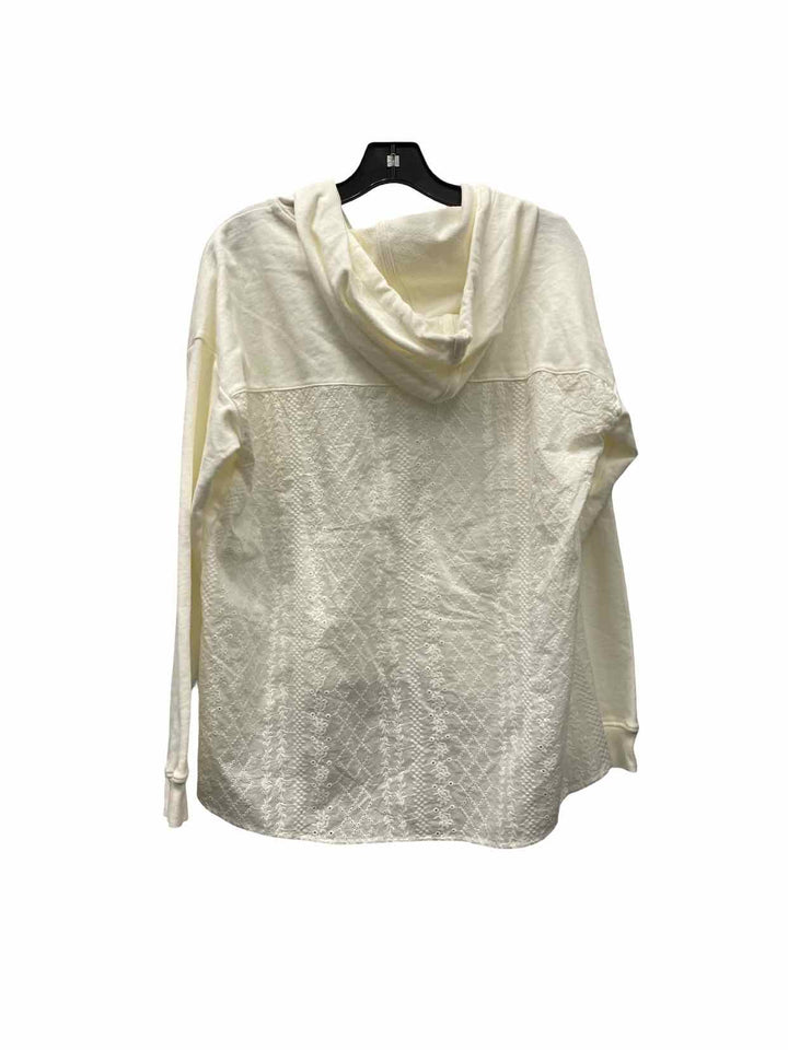 Candace Cameron Bure Size S White Sweatshirt