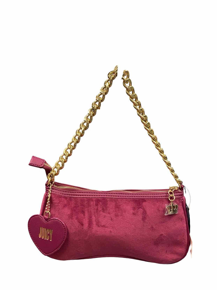 Juicy Couture Plum Berry Shine Bright Shoulder Purse