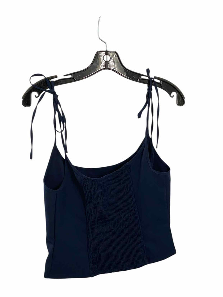 Kendall & Kylie Size S Navy Tank Top
